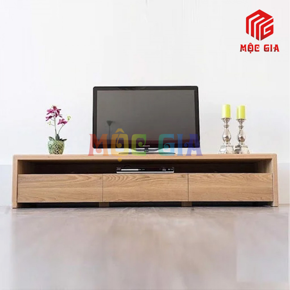 KỆ TI VI GỖ SỒI NGA MG-KTV 013