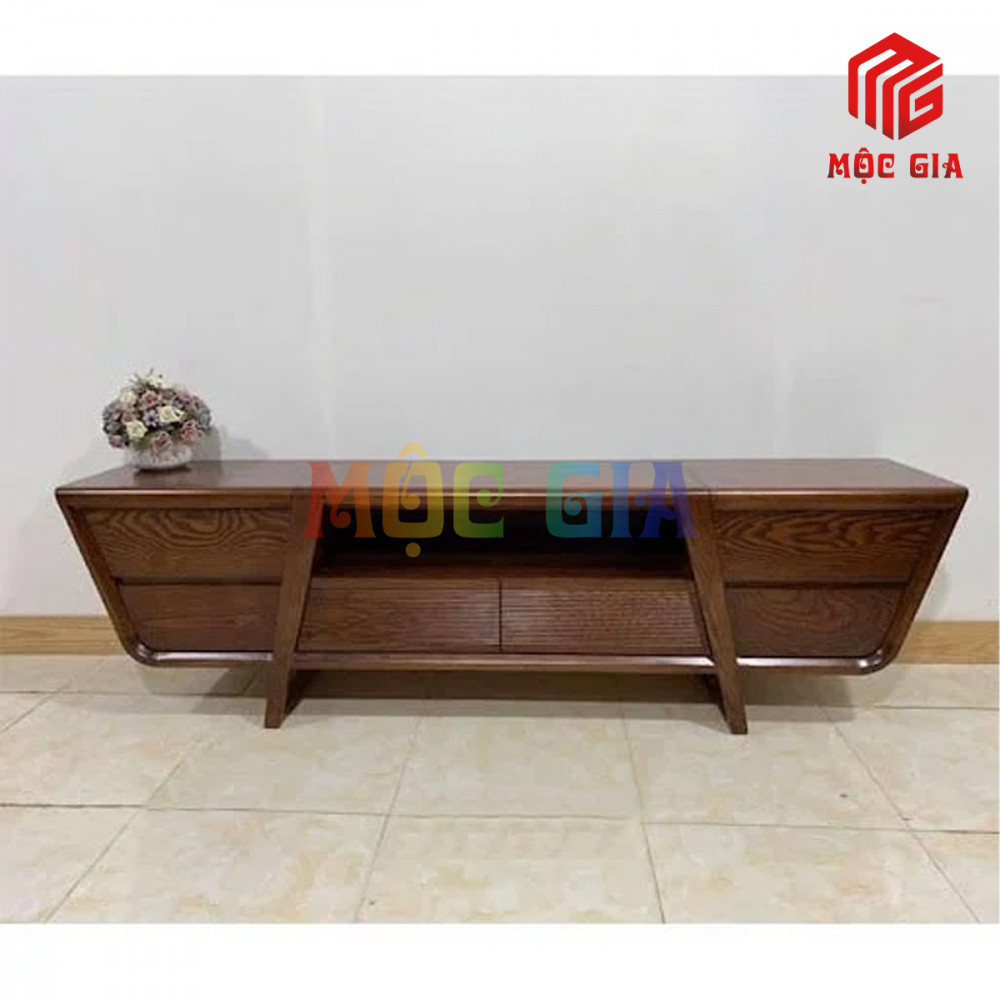 KỆ TI VI GỖ SỒI NGA MG-KTV 015