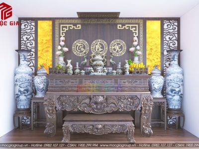 Mẫu bàn thờ cổ xưa đẹp nhất