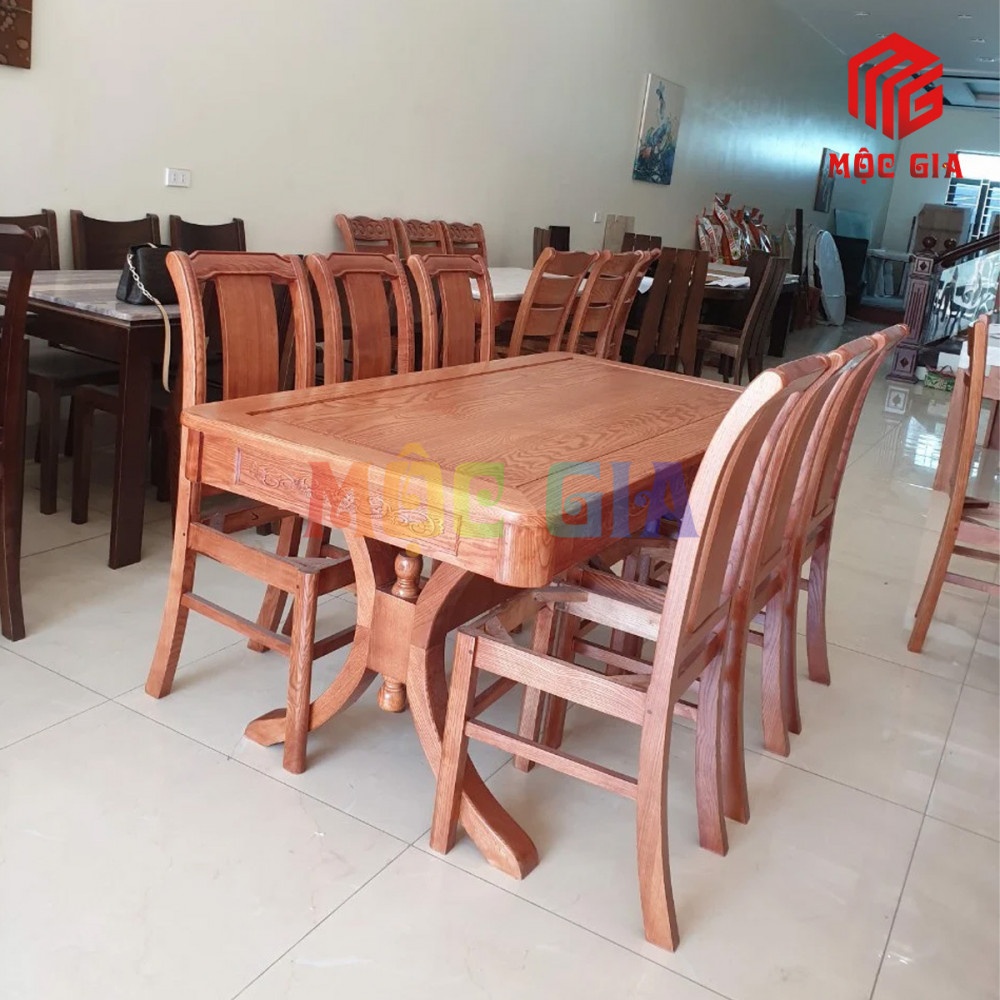 Bàn ăn gỗ tự nhiên giá rẻ MG - BAR 011