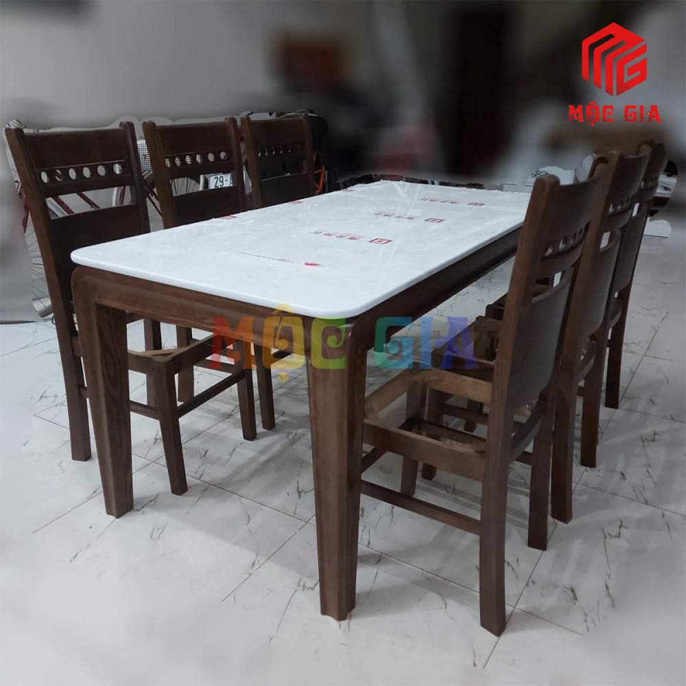 Bàn ăn gỗ tự nhiên giá rẻ MG - BAR 015