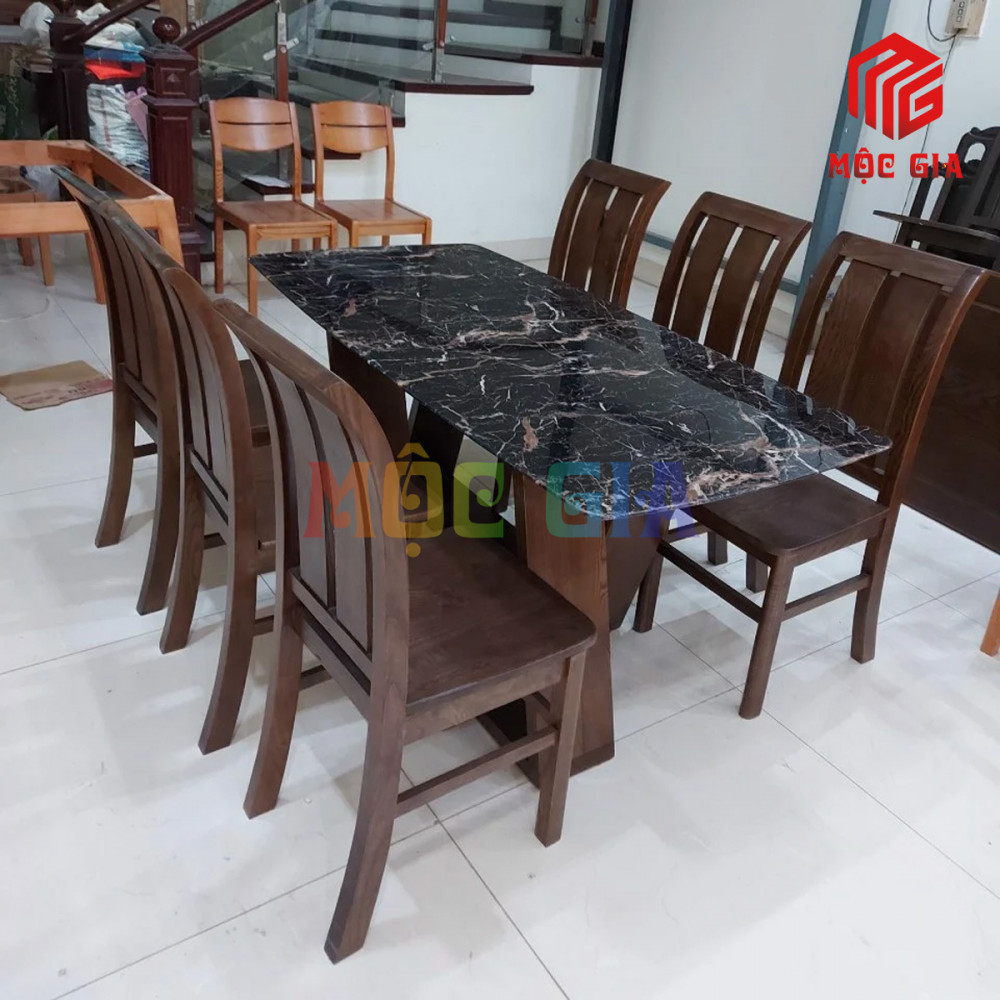 Bàn ăn gỗ tự nhiên giá rẻ MG - BAR 017