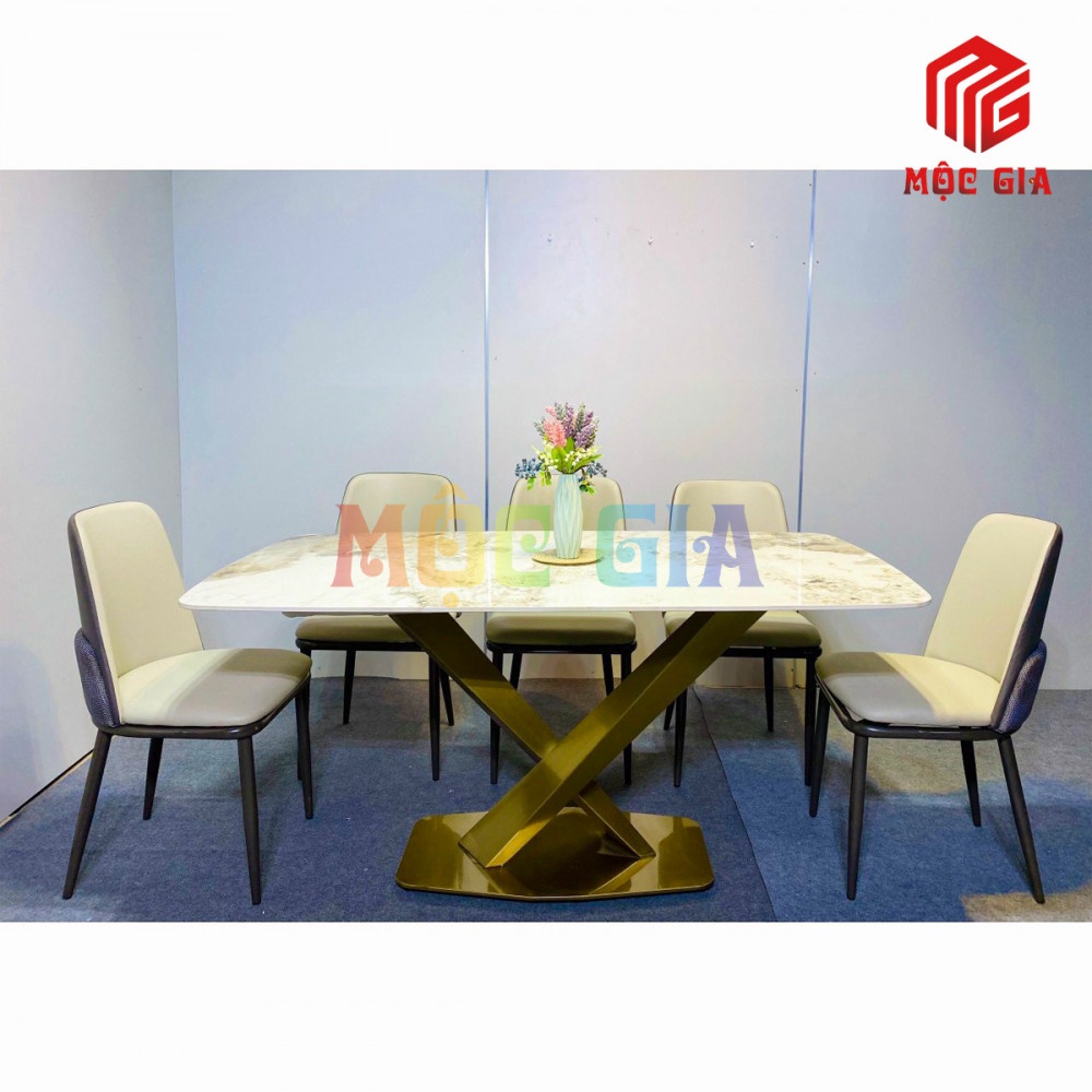 Bàn ăn nhập khẩu đẹp MG - BANK 080