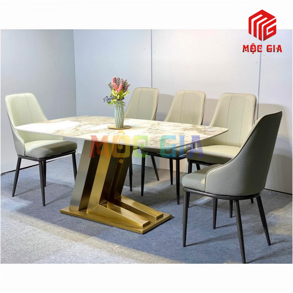 Bàn ăn nhập khẩu đẹp MG - BANK 082