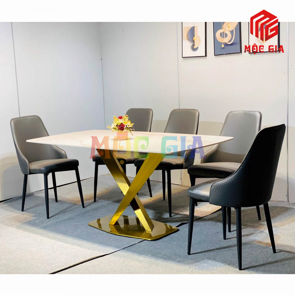 Bàn ăn nhập khẩu đẹp MG - BANK 084