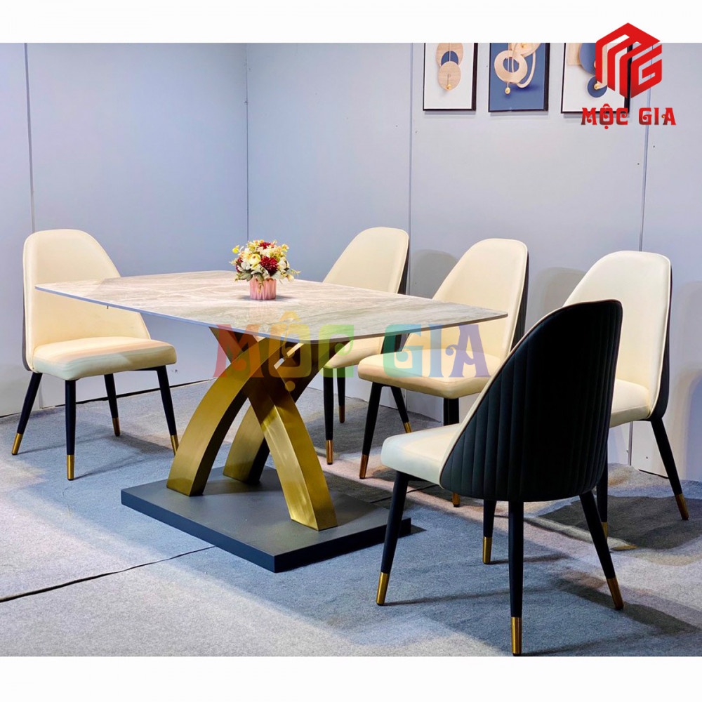 Bàn ăn nhập khẩu đẹp MG - BANK 085