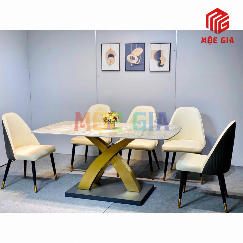 Bàn ăn nhập khẩu đẹp MG - BANK 085
