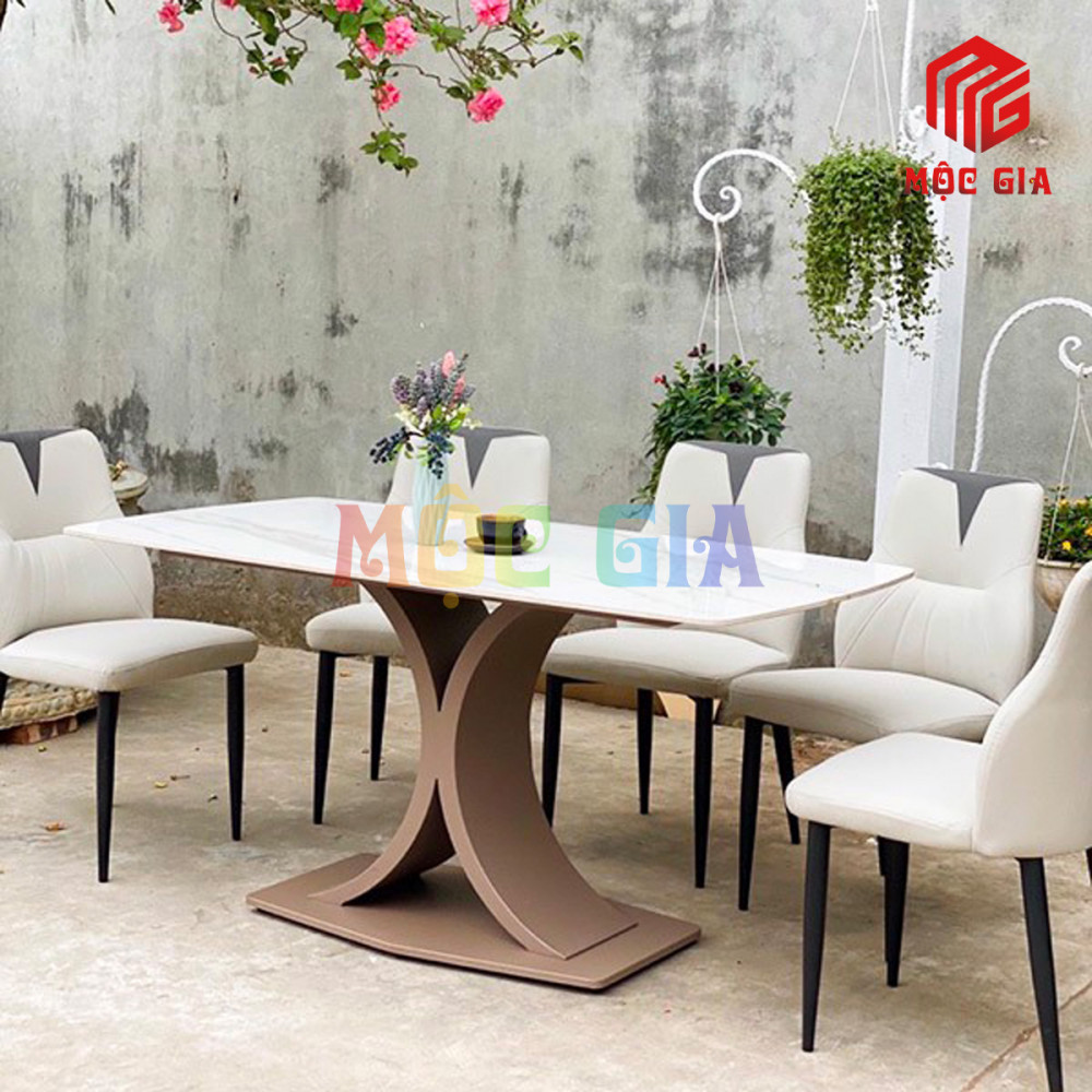 Bàn ăn nhập khẩu đẹp MG - BANK 122