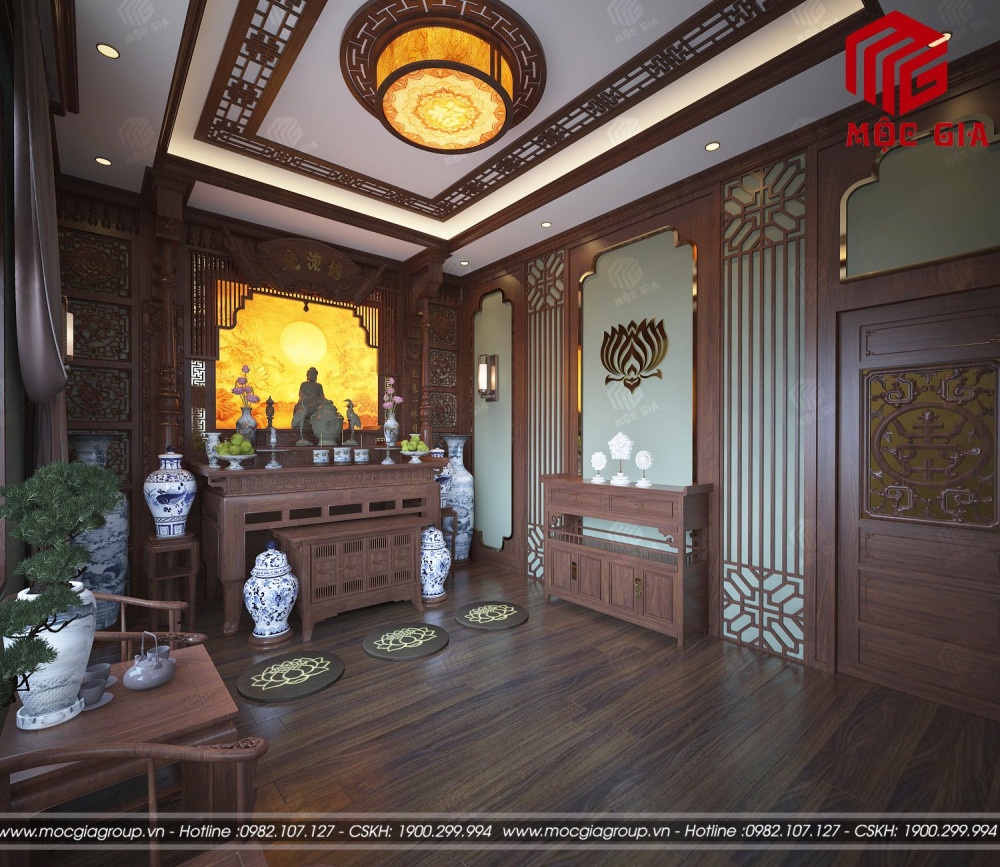 Phong thờ biệt thự