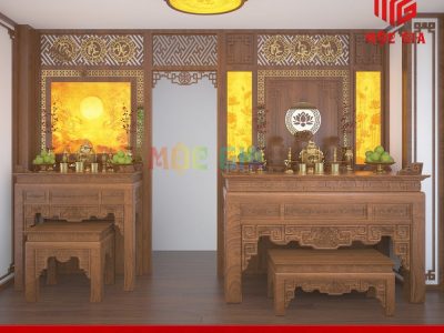 Mẫu bàn thờ đẹp mà đơn giản