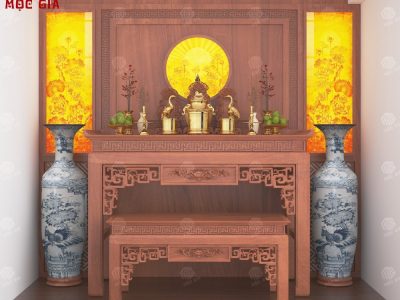 Mẫu phòng thờ 10m2