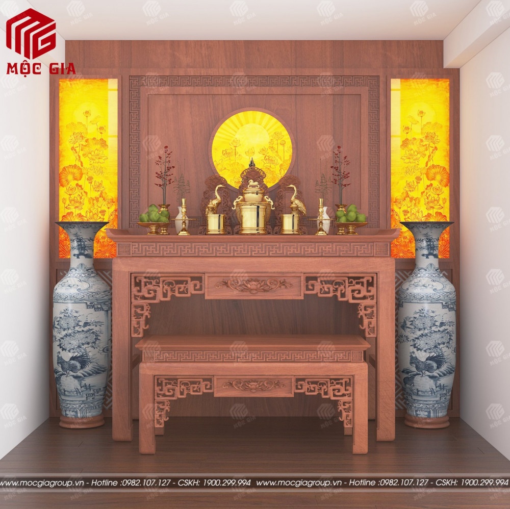 Mẫu phòng thờ 10m2